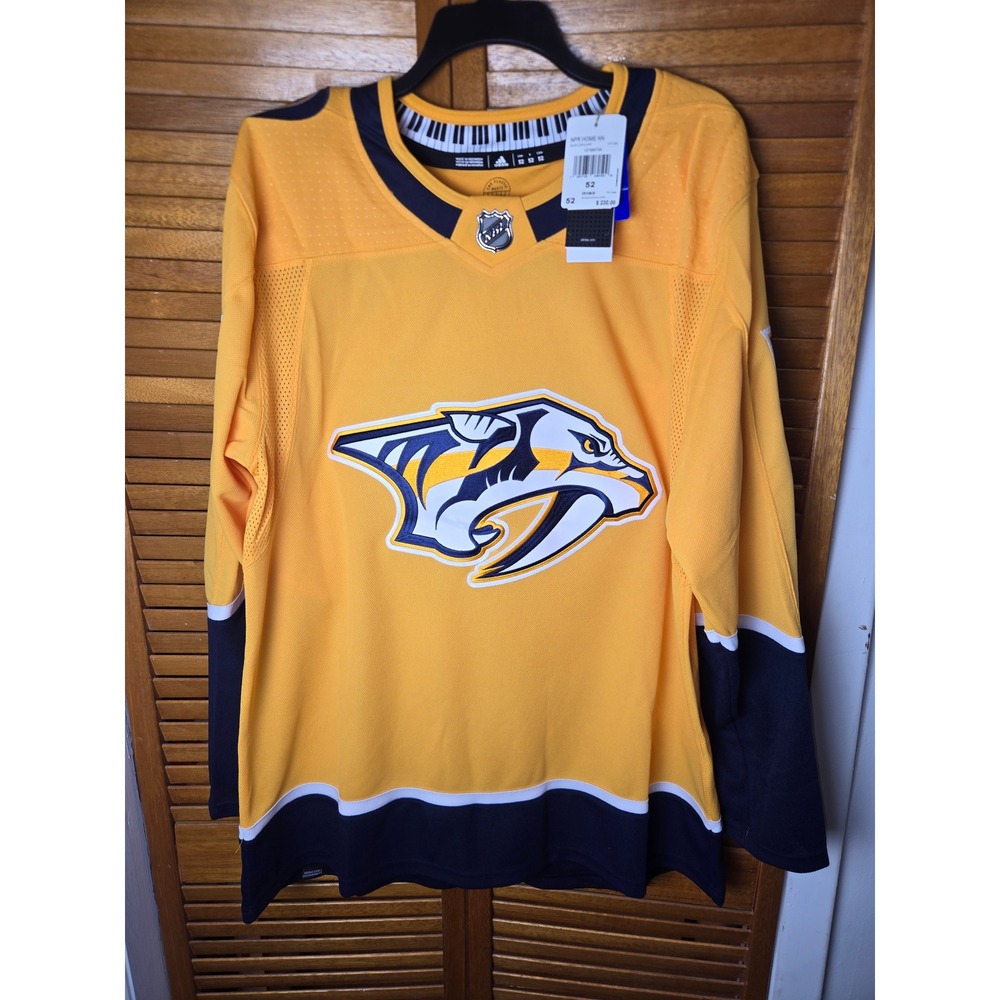 Adidas Nashville Predators Josi Authentic Primegreen Home Jersey Size 52 (Large)